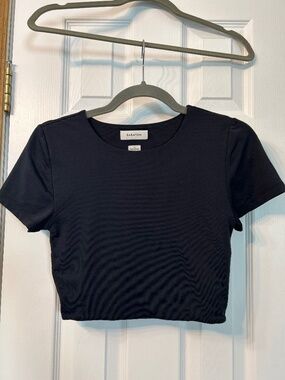 Babaton crop shirt M
